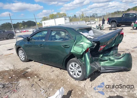 2015 Toyota Corolla Le from USA, damaged, VIN 2T1BURHE3FC478803